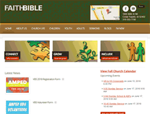 Tablet Screenshot of faithb.org